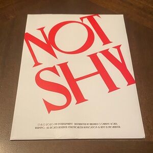 Itzy 'NOT SHY' Album Preorder Postcard Set